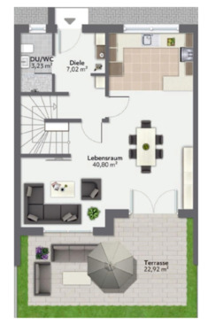 Foto - 4 Zimmer Einfamilienhaus zur Miete in Memmingen