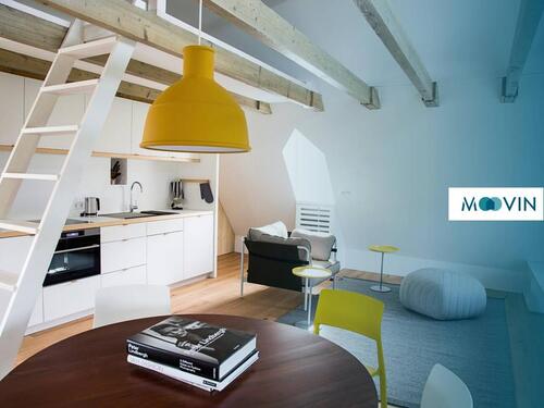 Foto - Exklusive 3 Zimmer-Wohnung in historischer Burg Bachem mit Designermöbeln