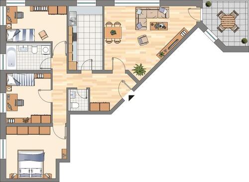 Foto - Etagenwohnung zur Miete in Castrop-Rauxel