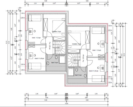 Foto - 4 Zimmer Einfamilienhaus in Wittmund