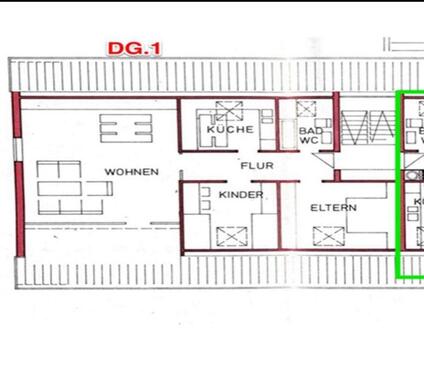Foto - 3 Zimmer Wohnung - 800,00 EUR Kaltmiete,
