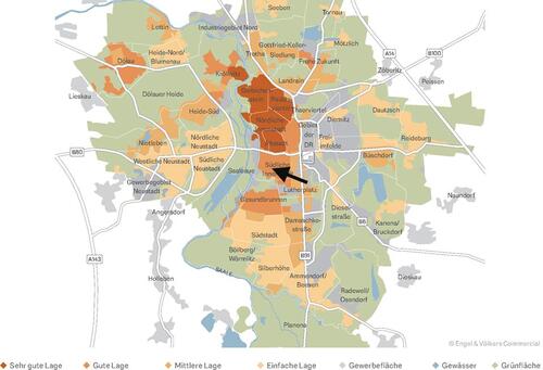 Foto - Etagenwohnung in Halle (Saale) zur Miete
