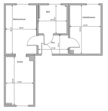 Foto - 2 Zimmer Etagenwohnung in Hartmannsdorf