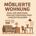 Foto - Möblierte Wohnung – 3-Zimmerwohnung mit 4 separaten Betten