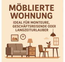 Möblierte Wohnung – 3-Zimmerwohnung mit 4 separaten Betten - Coswig (Anhalt)