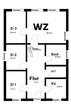 Foto - 4 Zimmer Einfamilienhaus zur Miete in Berlin