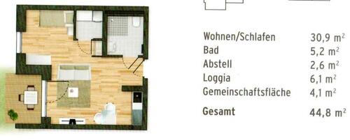 Foto - Etagenwohnung in Schwandorf zur Miete