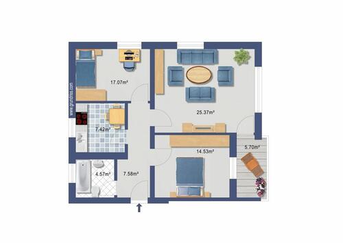 Foto - Etagenwohnung zur Miete in Uelzen