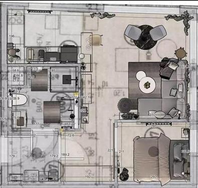 Foto - Helle 2 Zimmer 40 m² Wohnung zur Miete