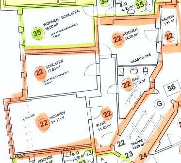 Foto - 2 Zimmer Dachgeschoßwohnung in Magdeburg