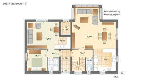 Foto - Einfamilienhaus in Badbergen