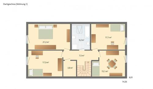 Foto - Einfamilienhaus in Badbergen zur Miete