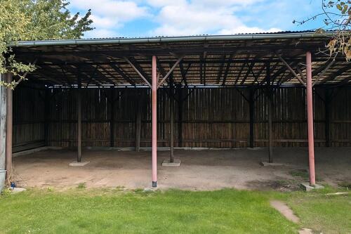 Foto - Winter Stellplatz Boot Yacht Anhänger Trailer