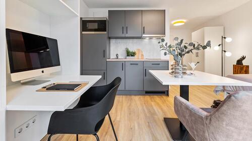 Foto - ⚜️ ~ Möbliertes Neubau Single-Apartment inkl. W-LAN ~ ⚜️