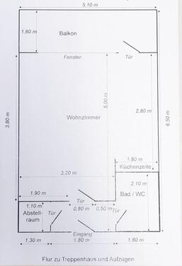 Foto - Einzimmerwohnung 30m², Balkon, Stellplätz