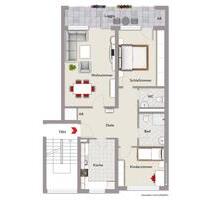 Gemütliche 3-Zimmer-Wohnung in Bielefeld-Baumheide - Löhne