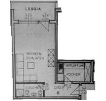 1-Zimmer-Wohnung - 297,00&nbsp;EUR Kaltmiete, ca.&nbsp; 42,00&nbsp;m&sup2; in Bad Driburg (PLZ: 33014)