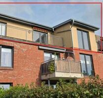 Schöne Whg im 2. OG mit großer Dachterrasse und Tiefgarage - Husum