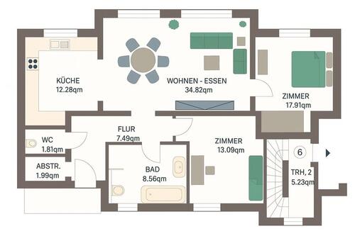 Foto - Exklusive, neuwertige 3-Zimmer-Wohnung