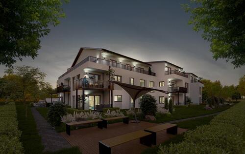 Foto - 1.5 Zimmer Erdgeschoßwohnung zur Miete in Wehringen