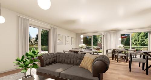 Foto - 1.5 Zimmer Erdgeschoßwohnung in Wehringen