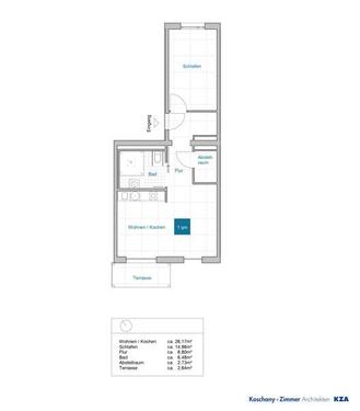 Foto - 2 Zimmer Erdgeschoßwohnung zur Miete in Dresden