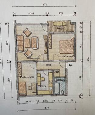 Foto - 3 Zimmer Etagenwohnung zum Kaufen in Leverkusen