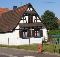 Hübsches Fachwerkhaus mit Bauplatz im Elsass - Rastatt