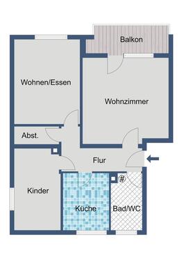 Foto - Etagenwohnung in Bad Hersfeld zur Miete