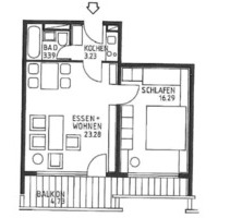 Wohnung zu vermieten 2 Zimmer Bad Singelküche Balkon - Lahnstein