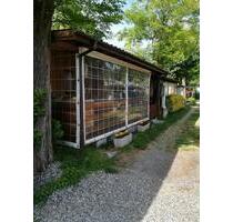 Wohnwagenanhänger mit Holzanbau - Luganer See - Porlezza - Oberstdorf