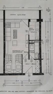 Foto - 1 Zimmer Etagenwohnung in Ingolstadt