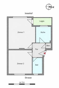 Foto - 2 Zimmer Etagenwohnung zum Kaufen in Berlin