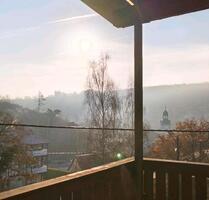 Blick. Lage. Unverbaubar. Haus + Garten in Wippra + Dachreserve - Sangerhausen