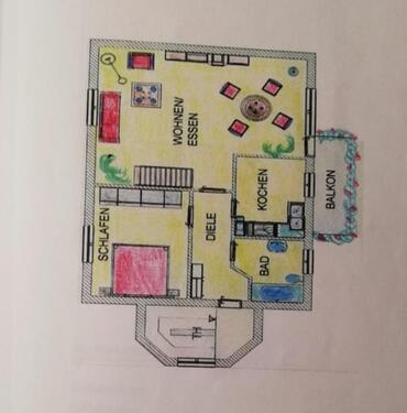 Foto - 2 Zimmer Etagenwohnung zur Miete in Eschelbronn