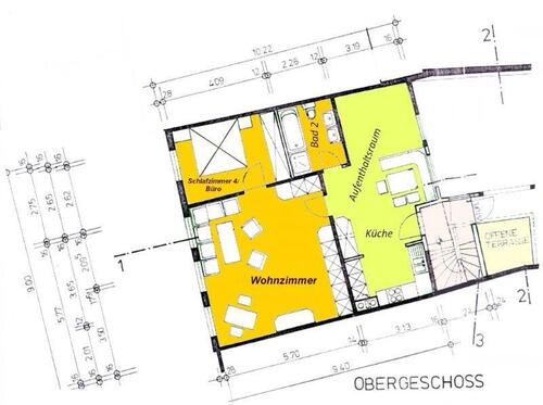 Foto - große, zwei Zimmerwohnung im Herzen von Gengenbach