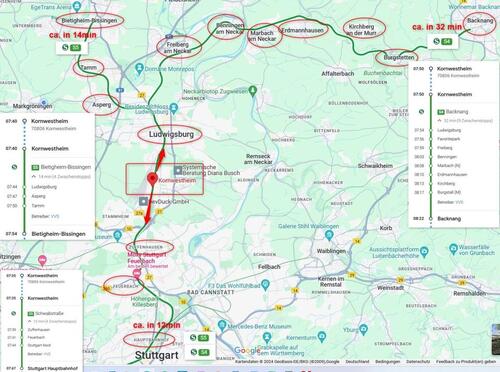 Foto - 1 Zimmer Etagenwohnung zur Miete in Ludwigsburg