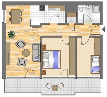 Foto - 3 Zimmer Etagenwohnung in Ratingen
