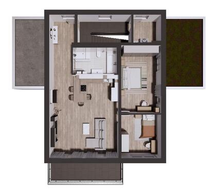 Foto - Etagenwohnung in Inzigkofen zur Miete