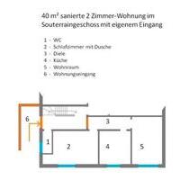 2-Zimmer-Wohnung im Erdgeschoss im Zentrum von Lindlar