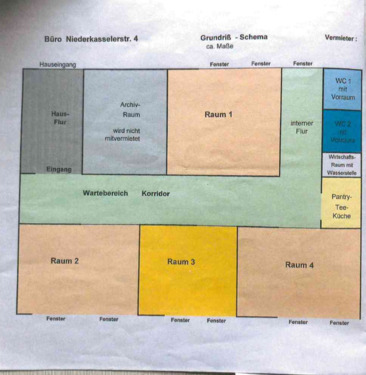 Foto - Ruhiges kleines Büro zu vermieten - befristet bis 20.12.2026