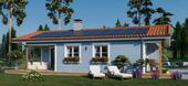 Foto - Blockbohlenhaus in der Vulkaneifel mit Grundstück