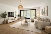 Foto - Gemütliche 3-Zimmer-Wohnung mit Südwest-Balkon für PaarFamilie