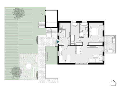 Foto - 3 Zimmer Etagenwohnung zur Miete in Igersheim