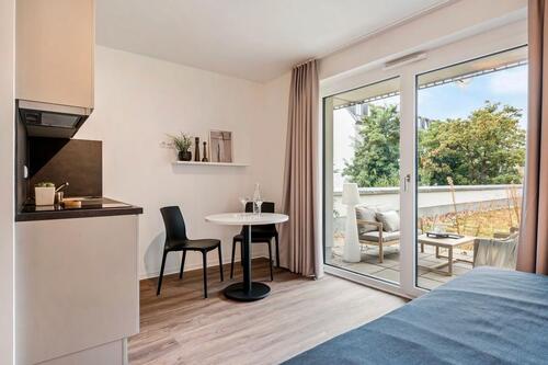 Foto - vollmöblierte Terrasse-Wohnung in Leipzig mit exzellenter Anbindung- 1 Monat Kaltmietfrei -