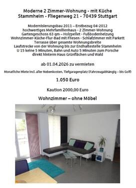 Foto - Mietwohnung - Baujahr 201112 - Stuttgart-Stammheim