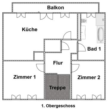 Foto - 5 Zimmer Etagenwohnung in Schwerin