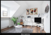 Foto - Gemütliche DG - 2 Zimmer, möbliert all-incl. Wlan, Strom, Heizung