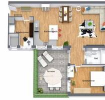 Studioartige 3-ZW mit Terrasse und neuer EBK - Halle (Saale) Damaschkestraße