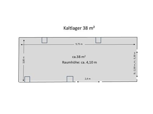 Foto - Zwei Kaltlager, Garagen, Abstellräume